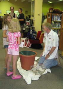 Carl with Light Trap