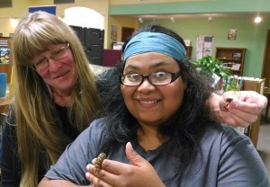 Moth Week Sharon and Katherine